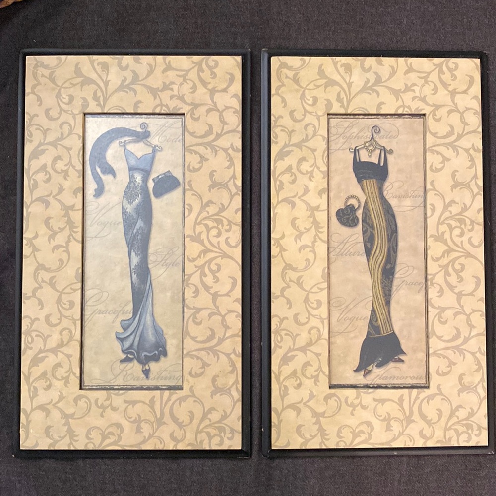 2 Elegant Gowns Artwork